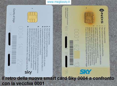 richiesta nuova smart card sky|E' arrivata la nuova smart card Sky .